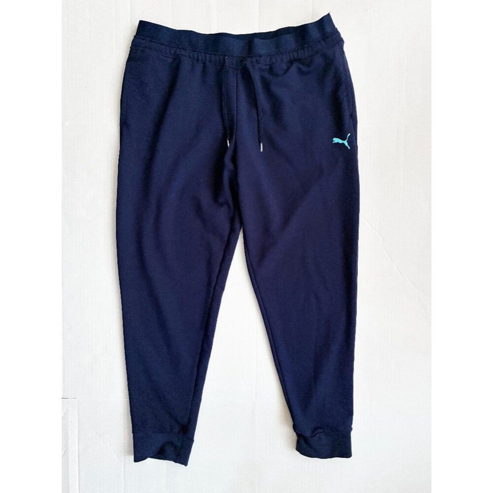 Puma  Essentials Fleece Logo Joggers - Sweatpants XL - Navy Blue